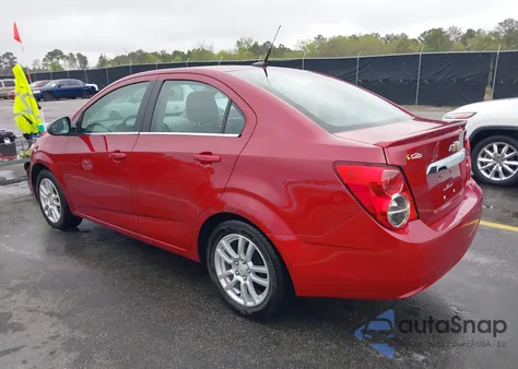 2013 Chevrolet Sonic Lt Auto from USA, damaged, VIN 1G1JC5SH8D4248175